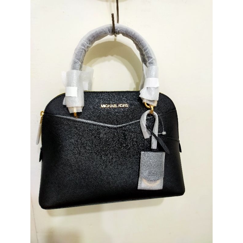 全新 MK Michael Kors 黑色 手提 貝殼包 黑 35h1gtvc2l