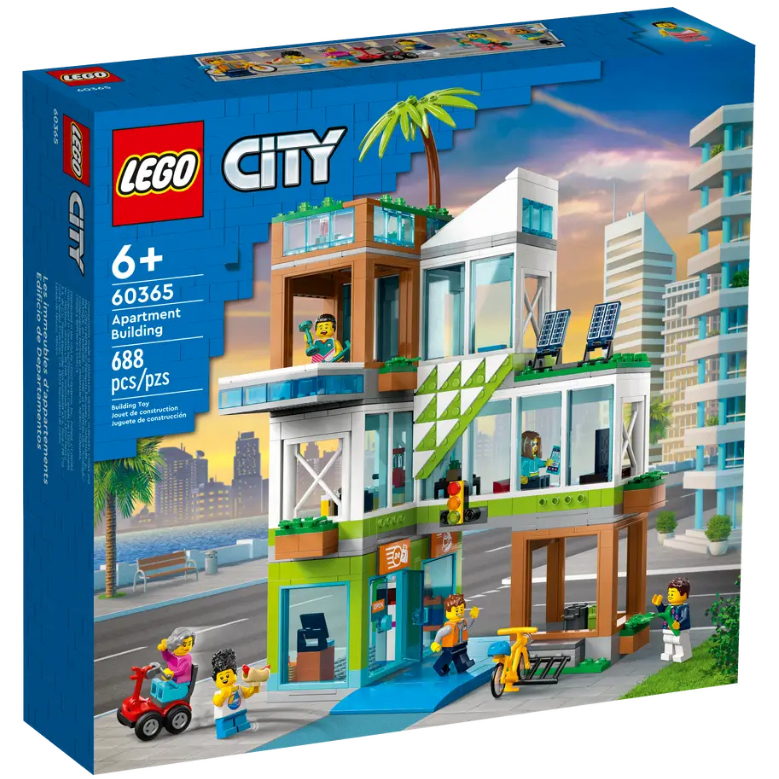 【台南樂高 益童趣】LEGO 60365 公寓大樓 City 城市系列 生日禮物 送禮 正版樂高