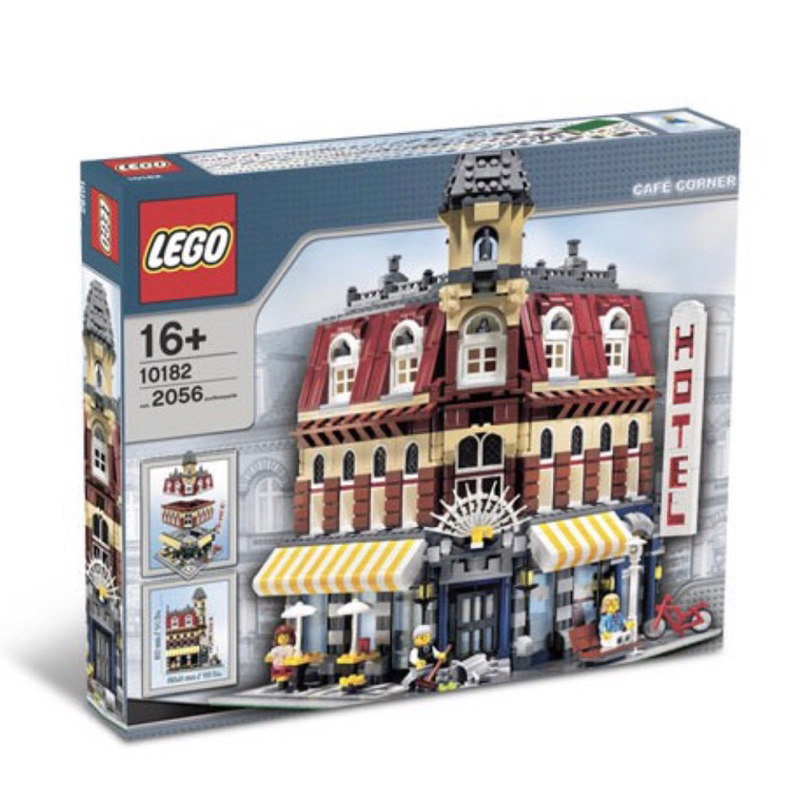 《蘇大樂高》LEGO 10182 轉角咖啡廳 (二手)街景