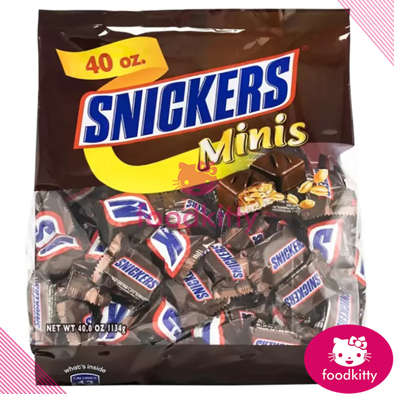 【foodkitty】 台灣出貨 整包 Snickers 士力架迷你巧克力 巧克力 士力架 士力架巧克力