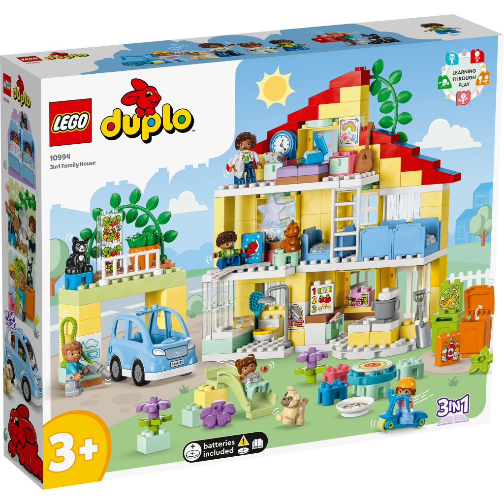 【好美玩具店】樂高 LEGO 得寶系列 10994 三合一城市住家