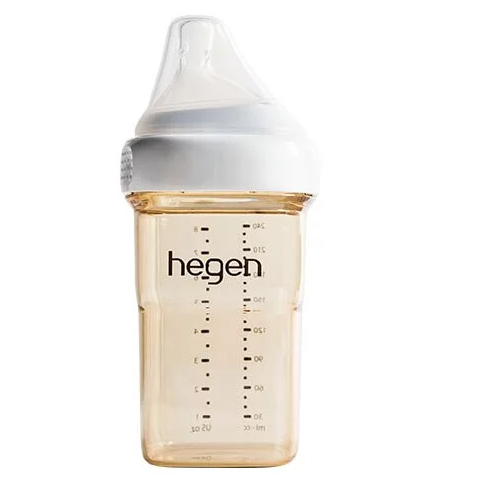 嬰兒寶 hegen金色奇蹟PPSU多功能方圓型寬口奶瓶 240ml