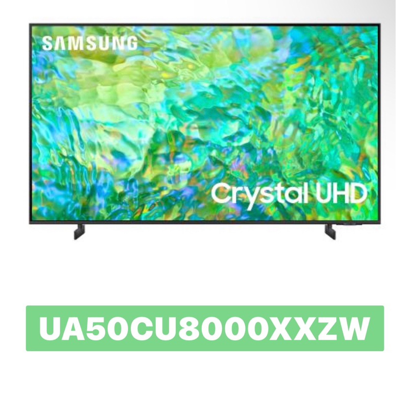 【Samsung 三星】 50型 Crystal UHD CU8000電視 UA50CU8000XXZW