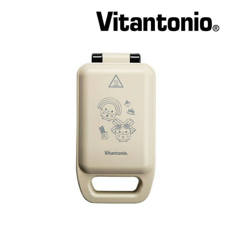 日本 Vitantonio X OPEN小將 厚燒熱壓三明治機 (九成新)