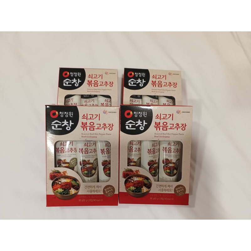 即期品 韓國代購 韓式拌飯辣椒醬3條