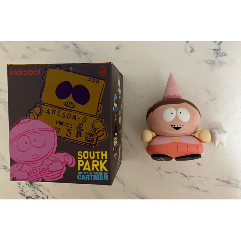 Kidrobot  South Park 南方公園/ 南方四賤客系列公仔 （牙仙子 阿ㄆㄧㄚ）