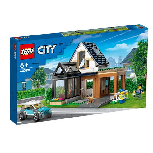 ●雅比玩具●LEGO 60398 城市住家和電動車 城市系列
