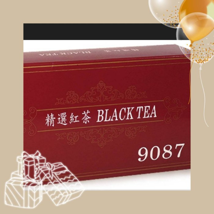東爵9087精選紅茶25g* 24包 (紅盒)  $210  (包/ 泡1500cc)任選滿1500就免運費 澄品早餐食