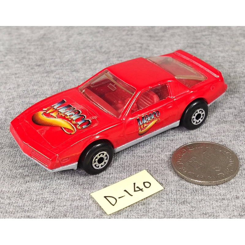 D-140：英國 MATCHBOX 絕版品、1982年 MB-12-E16 Pontiac Firebird S/E