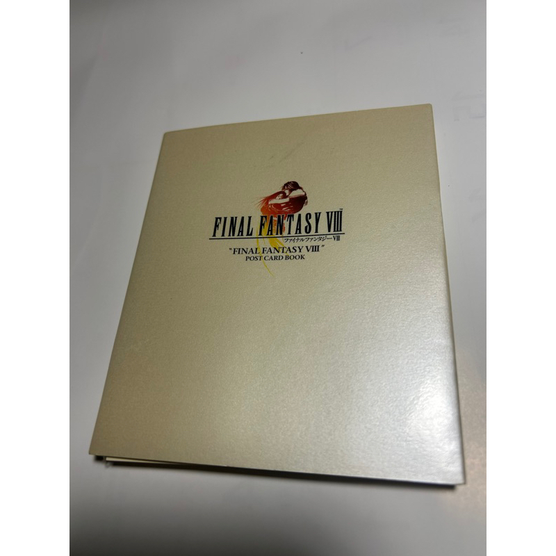 太空戰士8 明信片 final fantasy viii post card book