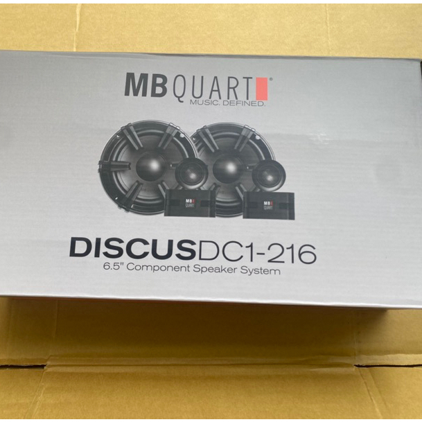 現貨正品德國 MB Quart DC1-216 6.5吋 二音路分音喇叭