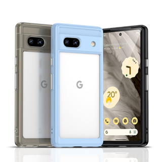 Google Pixel 7a 5G 保護殼 防摔全包手機殼透明壓克力包覆式保護殼獨立按鍵