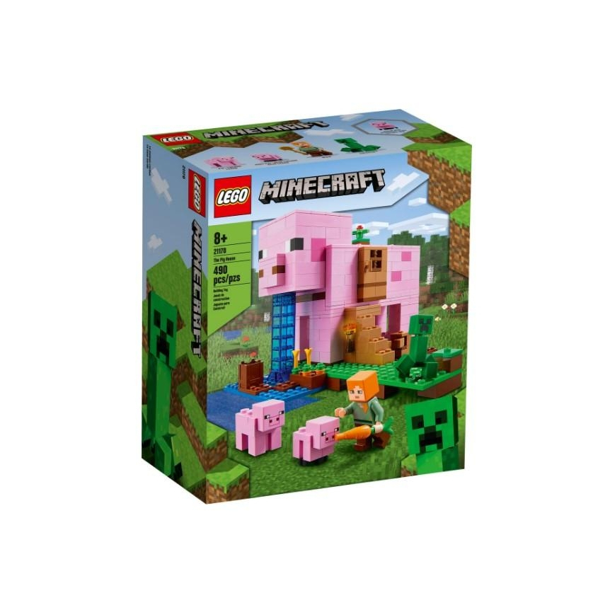 LEGO 樂高 21170 Minecraft 豬小屋 東海模型