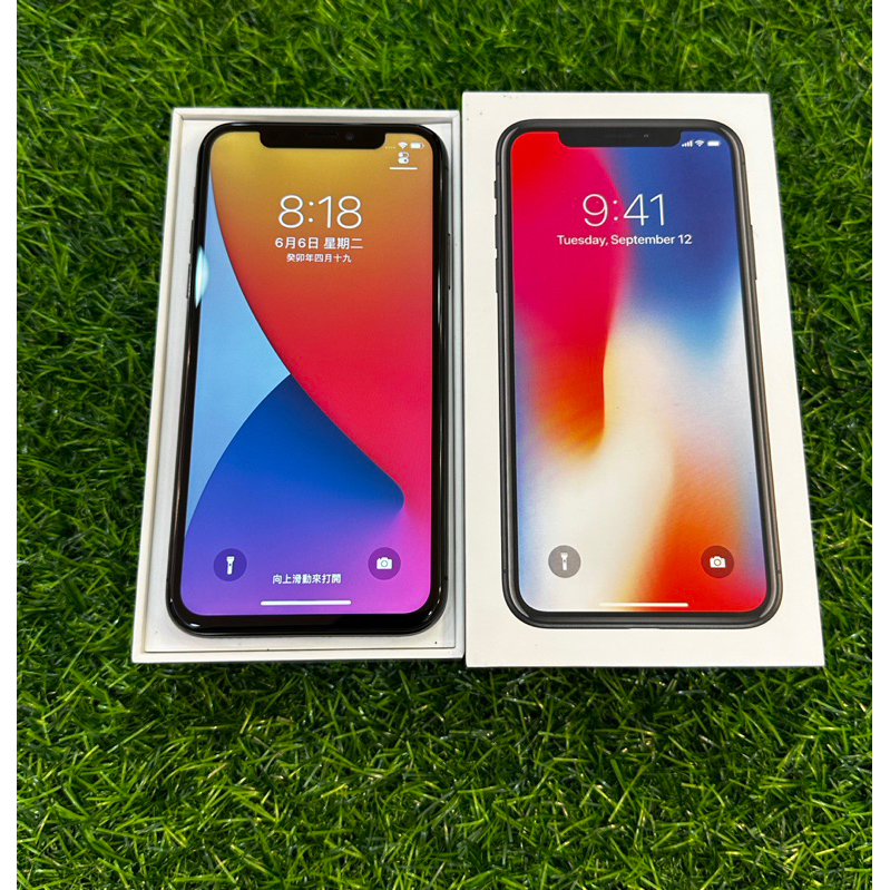 Apple 蘋果 二手 iPhone X 256G 黑色 遊戲機 工作機 備用機 No.873