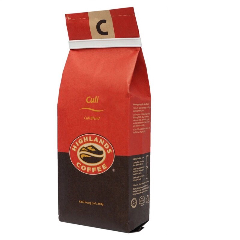 Highlands Coffee 越南高原咖啡 – 圓豆(Culi)咖啡粉