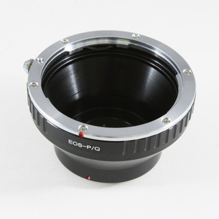 無限遠對焦 CANON EOS EF EF-S鏡頭轉 Pentax Q PQ相機身轉接環 CANON-PQ EOS-PQ