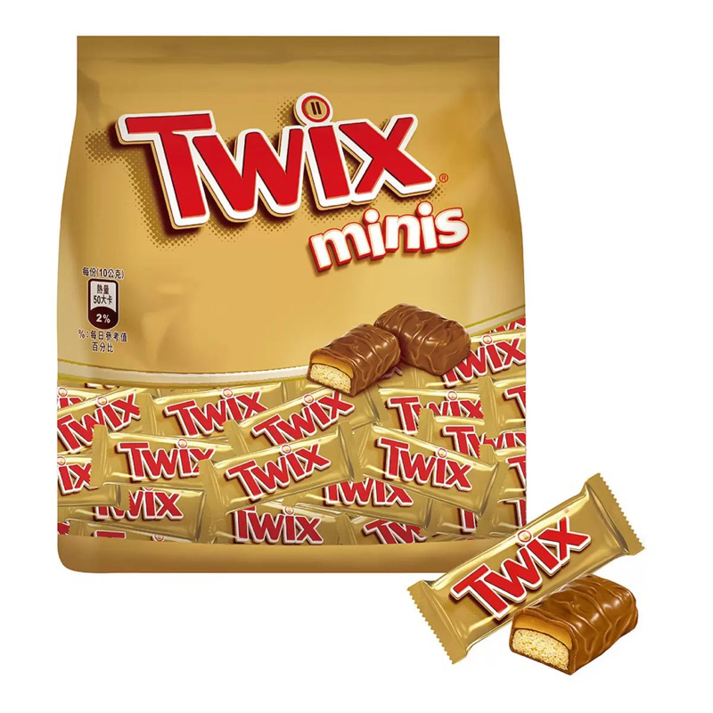 【蝦皮代開】【零食點心】TWIX 特趣 迷你焦糖夾心巧克力【勝心百貨】
