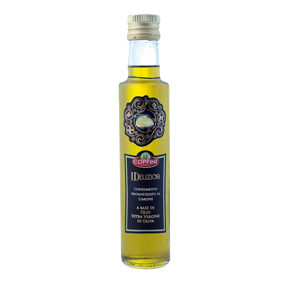 【Coppini】特級初榨檸檬橄欖油 250ml【玩饗食庫進口食材旗艦店】檸檬橄欖油 橄欖油 風味橄欖油 年節禮品