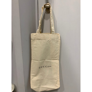 全新Gucci環保帆布袋 購物袋 官網購物贈品環保帆布袋