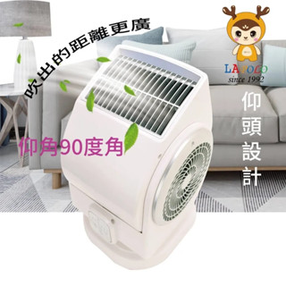 派樂藍普諾 LAPOLO 涼風扇 渦輪風扇 鼓風機 送甜甜圈過濾蓮蓬頭 旋渦大風量 電風扇 檢驗合格 遙控定時仰角擺頭