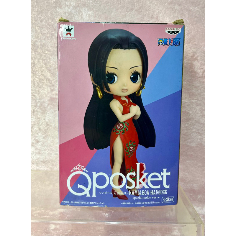 😍盒損福利品-日版女帝金證Qposket special color ver.娜美海賊王航海王劇場版POP紅髮歌姬一番賞