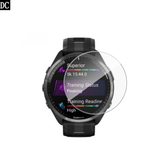 DC【玻璃保護貼】適用 Garmin Forerunner 965 / 165 Music 智慧手錶9H鋼化螢幕保護貼