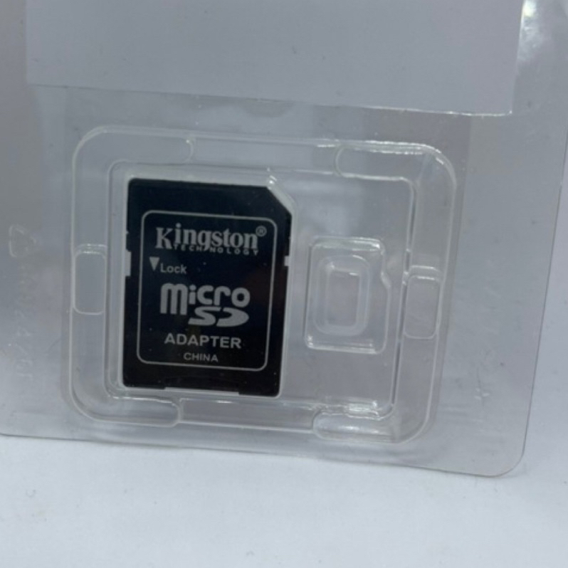 全新未使用 kingston micro SD adaptor 記憶卡轉接卡