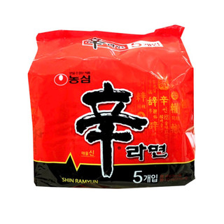 [韓國境內版] Nongshim 農心 辛拉麵（5包）