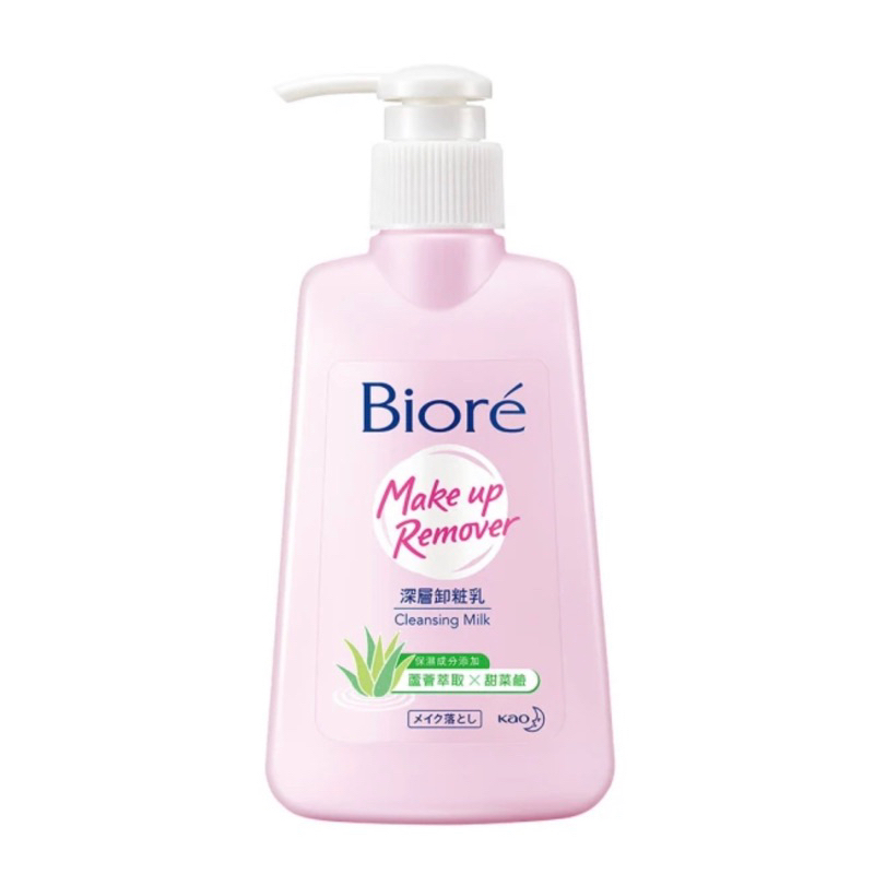 蜜妮 卸妝乳 Biore 深層卸妝乳 180ml/卸妝棉補充包46片