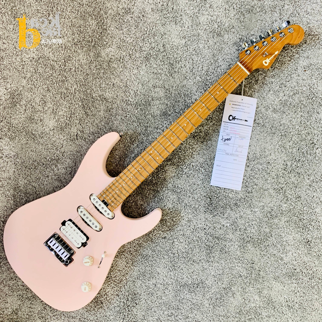 【反拍樂器】Charvel PRO-MOD DK24 HSS PINK 粉色 電吉他 墨西哥廠 Tony li代言