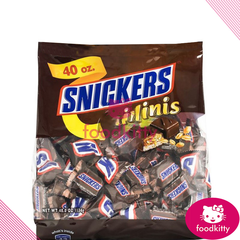 【foodkitty】 台灣出貨 整包 Snickers 士力架迷你巧克力 巧克力 士力架 士力架巧克力