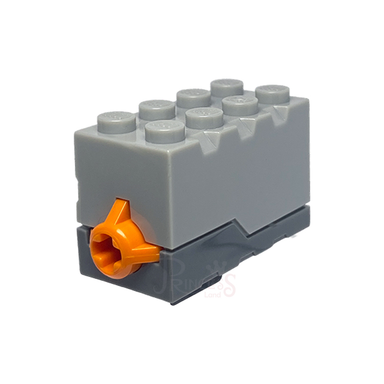 公主樂糕殿 LEGO 樂高 7065 2x4x2 音效磚 聲音 特殊磚 航天/射擊 音效 淺灰色 55206c05