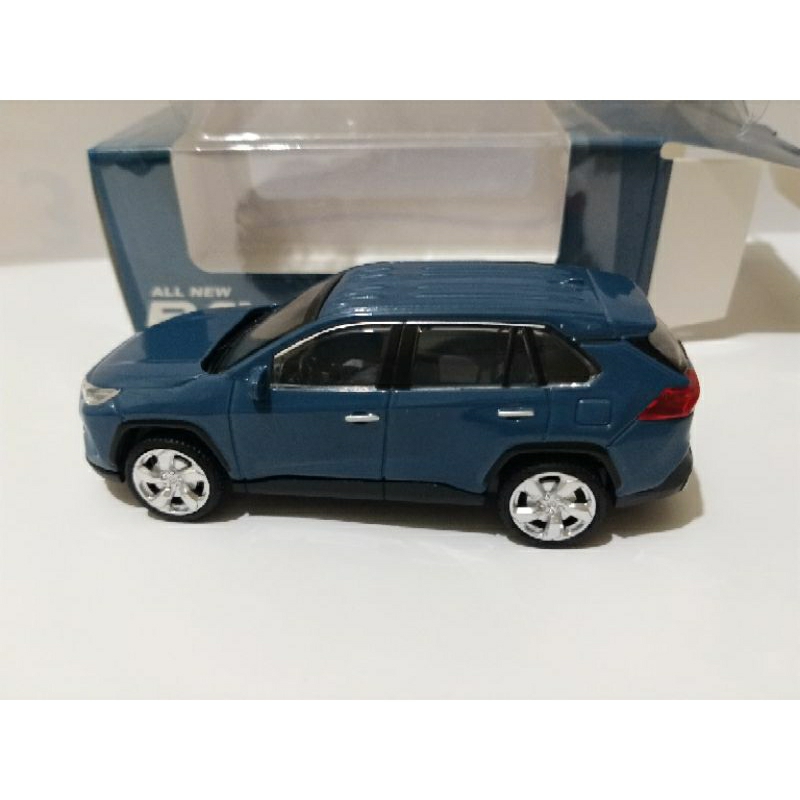 2023最新新色 1/43 豐田 原廠 TOYOTA RAV4 模型車 迴力車 玩具車 合金車