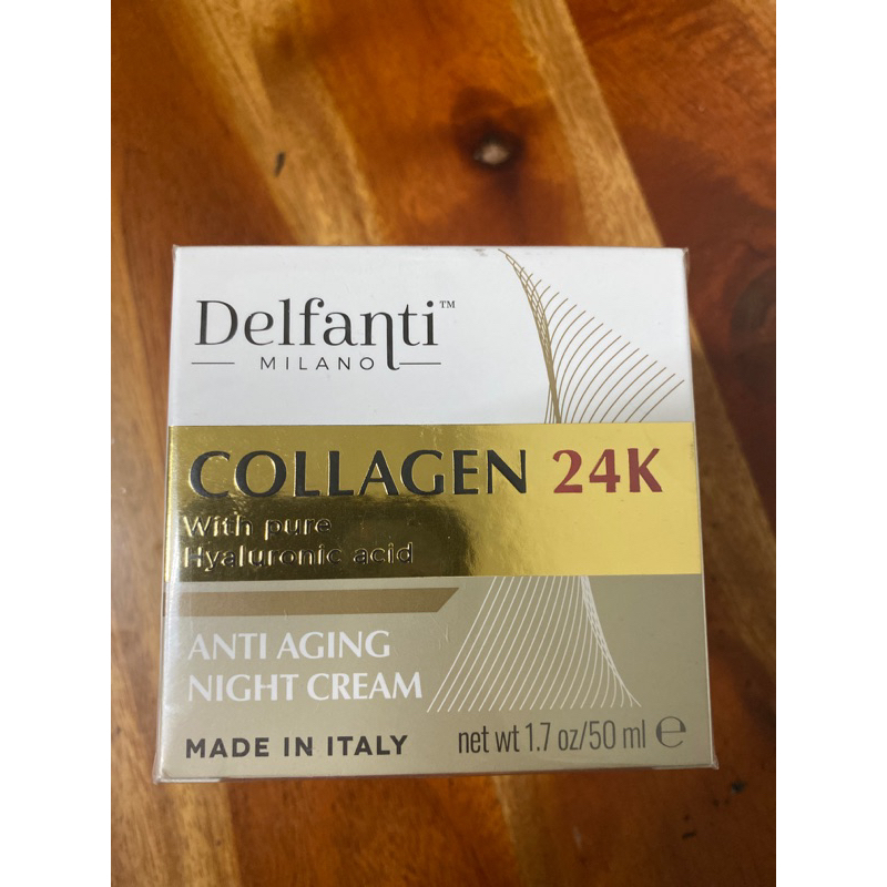 Delfanti Milano 24K抗衰老晚霜（全新未拆封）