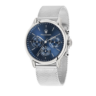 【2年國際保修】瑪莎拉蒂 Epoca 42mm 男士三眼計時石英腕錶 -R8853118019 -(日本機芯)