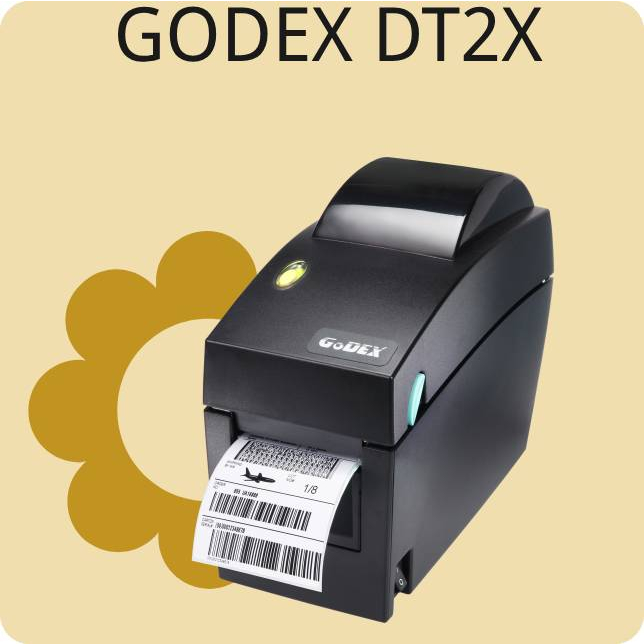 GODEX DT2X貼紙機/熱感式條碼機