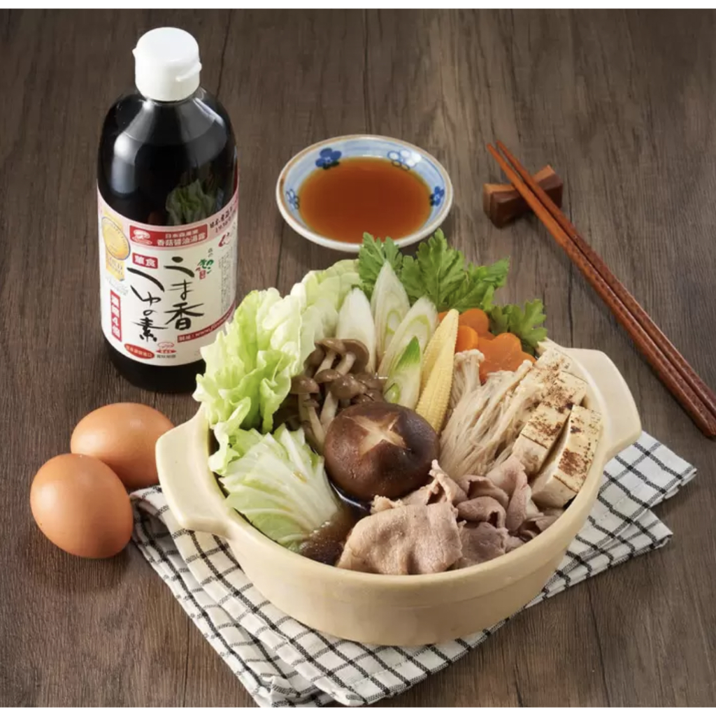 好市多代購-日本森產業 香菇醬油露 500毫升
