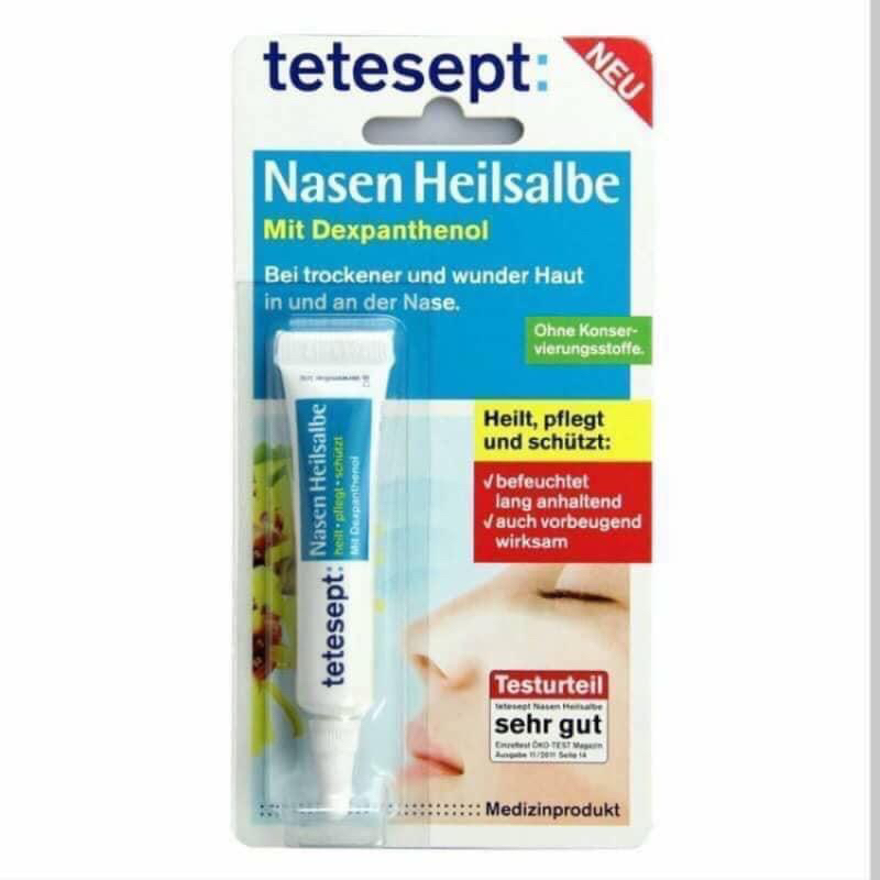 德國tetesept滋養保濕修護乾鼻 / 保濕鼻粘膜軟膏5g