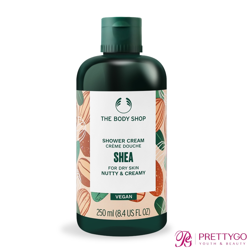 THE BODY SHOP 乳油木果修護沐浴乳(250ml)-國際航空版【美麗購】