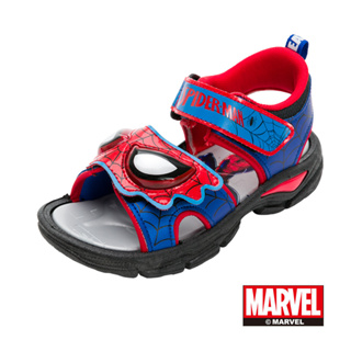 Marvel 漫威 蜘蛛人 童鞋 電燈涼鞋 藍紅/MNKT35122/K Shoes Plaza