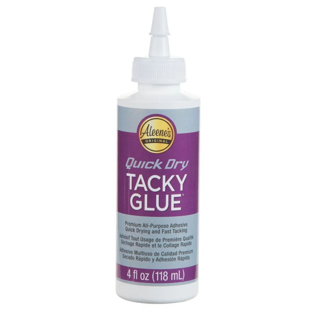 『牧莎記事』美國Aleene's Quick Dry Tacky Glue多功能萬用白膠無酸速乾4oz-NM-15979