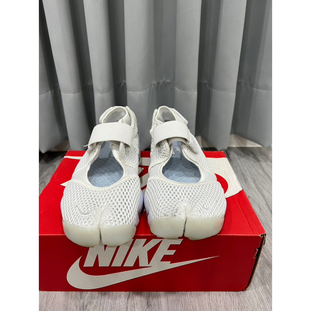 [二手］Nike Air Rift Breathe 忍者鞋白色 25.0cm