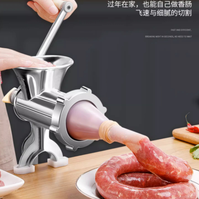 台灣現貨灌香腸器家用香腸機灌腸機手動絞肉神器腸衣工具裝做罐臘腸的機器