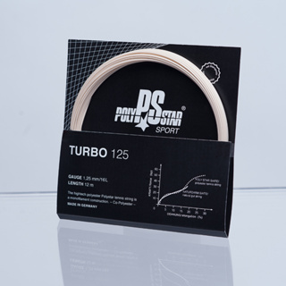 [德國] Polystar Turbo網球線 12M 強威 強旋 鋸齒狀紋路 硬線