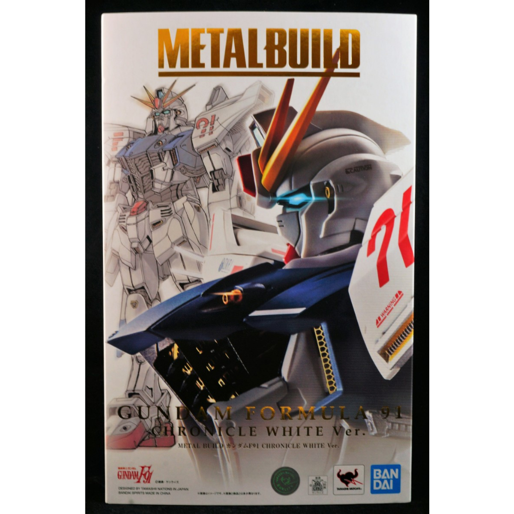 全新 日版 現貨 METAL BUILD MB合金 鋼彈 F91 CHRONICLE WHITE  完成品 mb