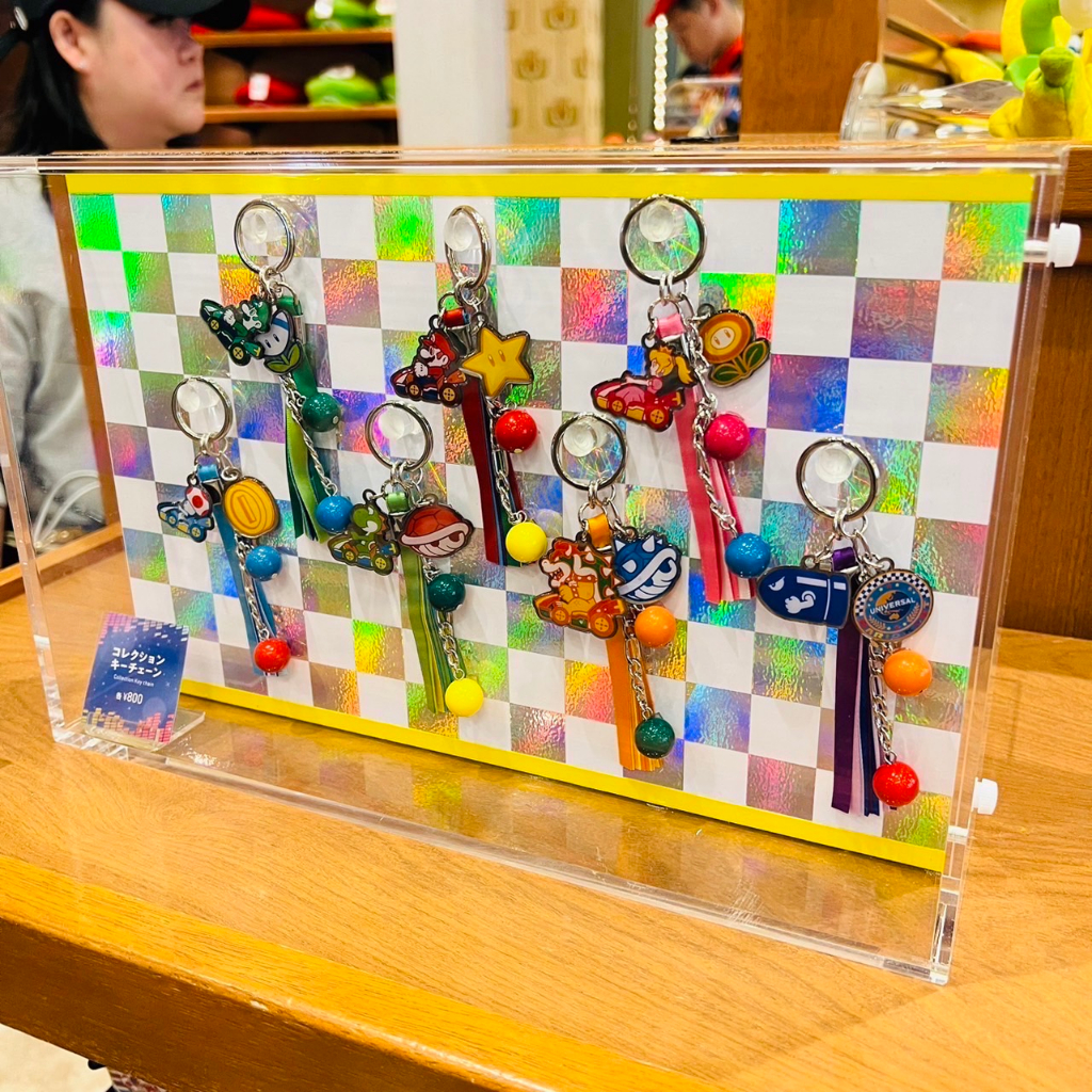 🌟現貨🌟日本大阪環球影城盲盒賽車鑰匙圈瑪利歐蘑菇可挑款
