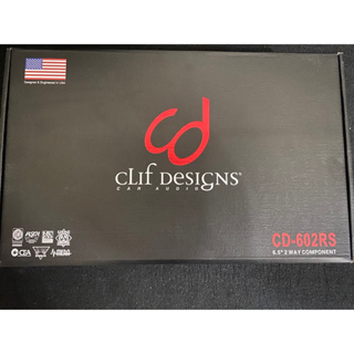 現貨人聲測試版美國CLIF DESIGNS CD- 602RS 6.5吋分音喇叭美國 奧迪蹦as62m同軸喇叭