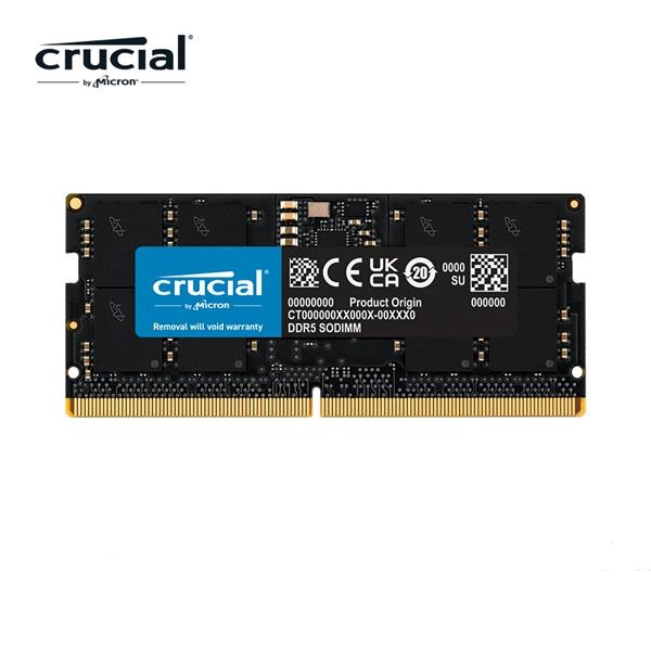 Micron 美光 Crucial NB DDR5 5600 16G 雙通筆記型RAM 內建PMIC電源管理晶片