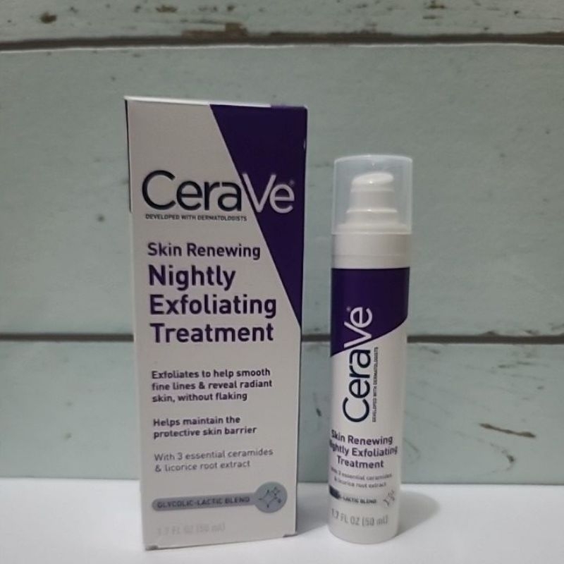 CeraVe 皮膚再生夜間去角質AHA精華液50ml