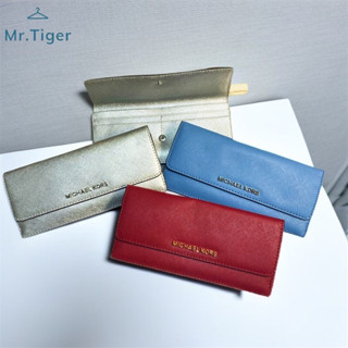 【Mr.Tiger 美國正品】Michael Kors MK 女生信封薄長夾
